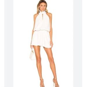 Amanda Uprichard New York Kimmie Mock Neck Sleeveless Dress Size Large